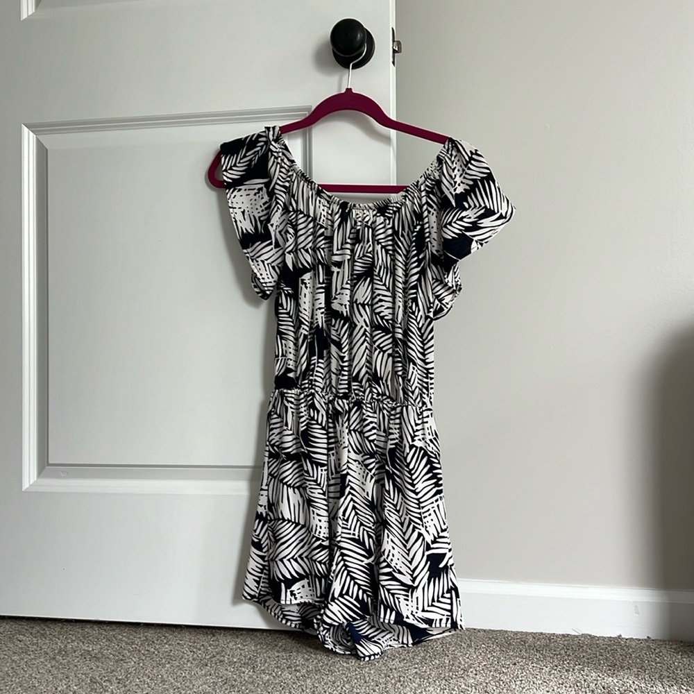 Off the shoulder romper